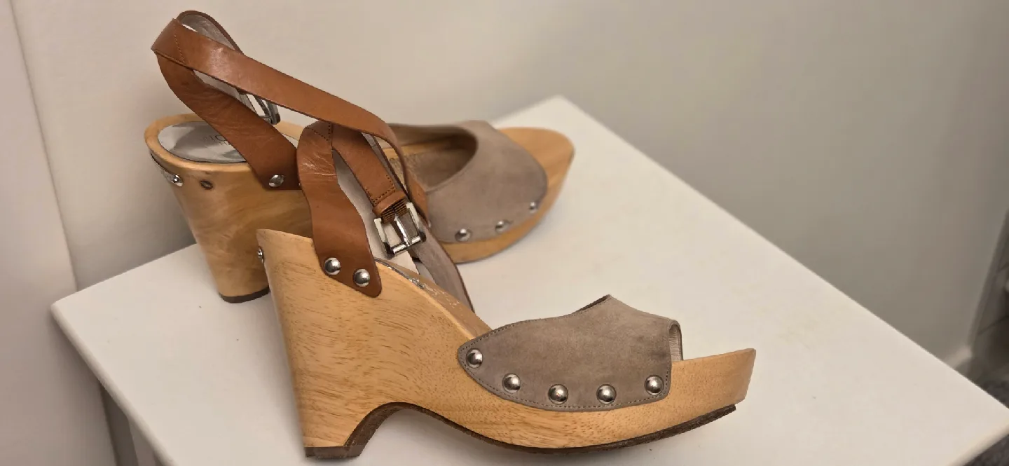 Michael Kors Wedge Sandals, Size 8 image indicator(3)