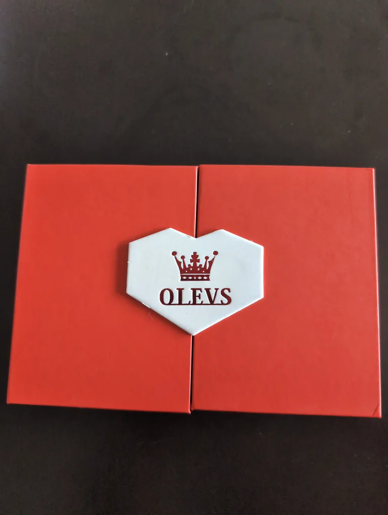 New OLEVS Black Stainless Steel Watch image indicator(2)