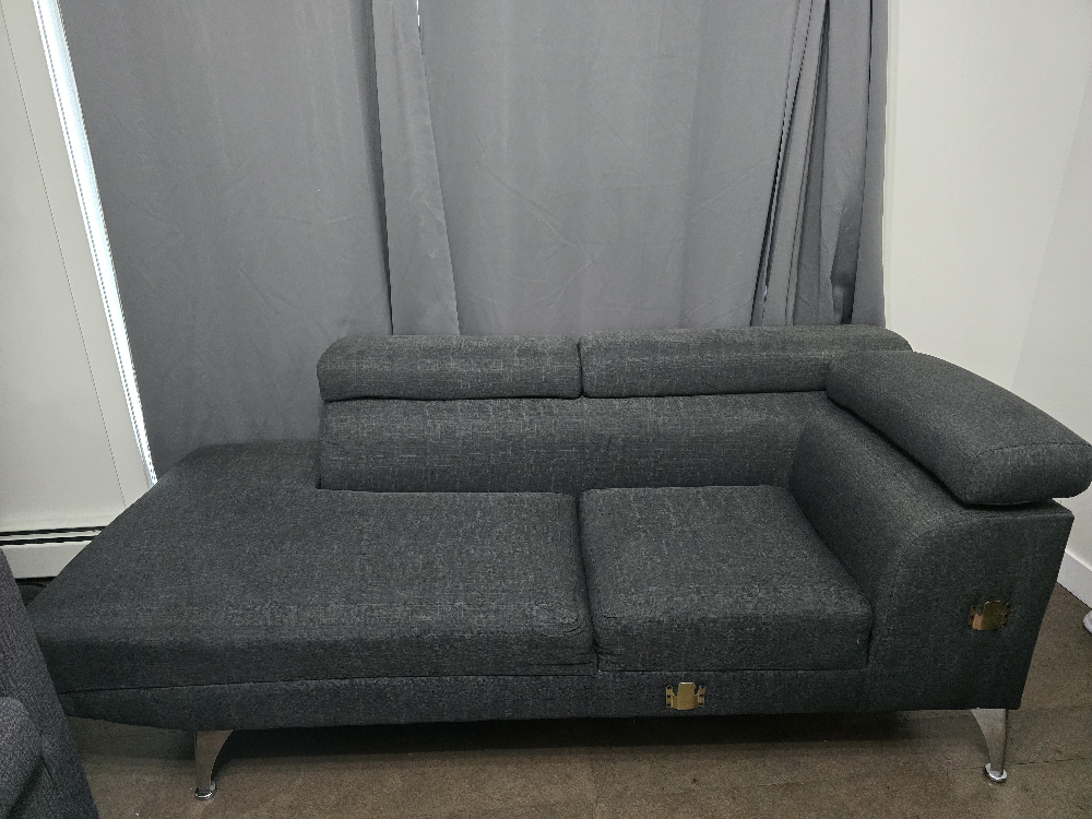 Grey Sectional Sofa - photo 2