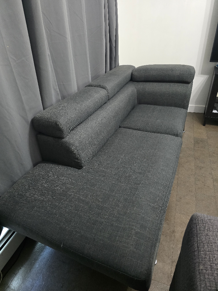 Grey Sectional Sofa - photo 4