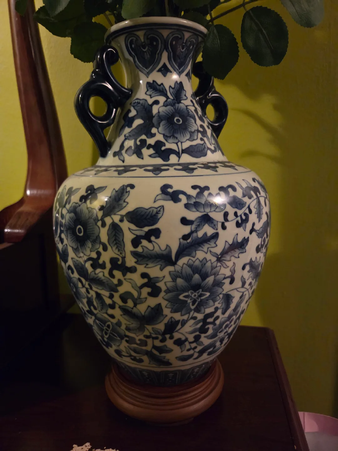 Floral Vase with Handles thumbnail