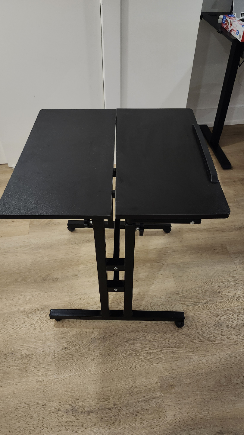 adjustable standing height desk - photo 2