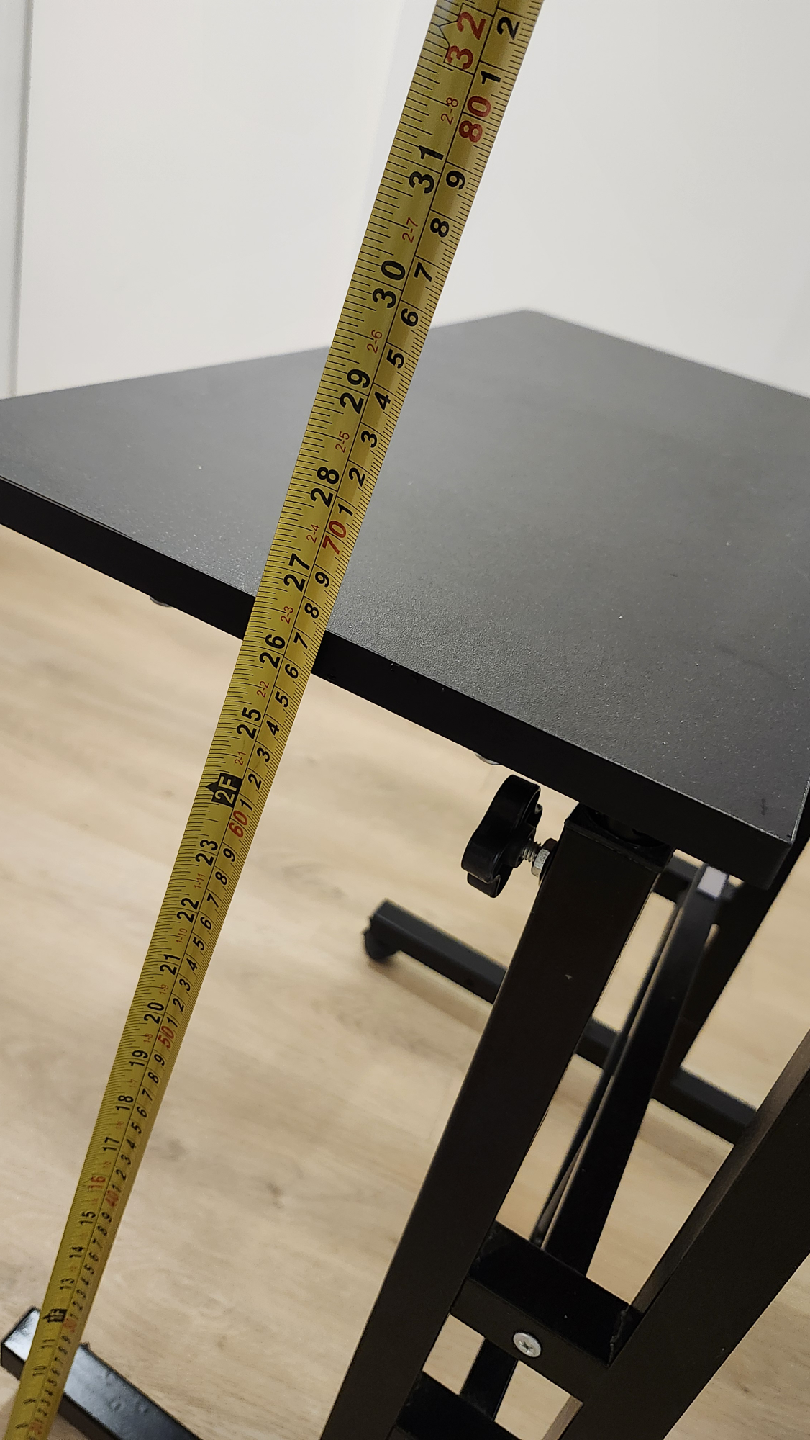 adjustable standing height desk - photo 3