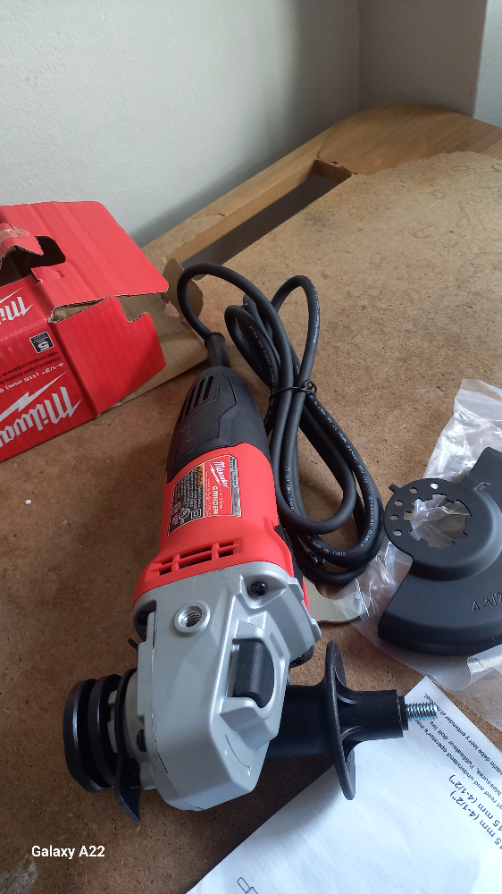 NEW Milwaukee 4.5" Sander- Grinder