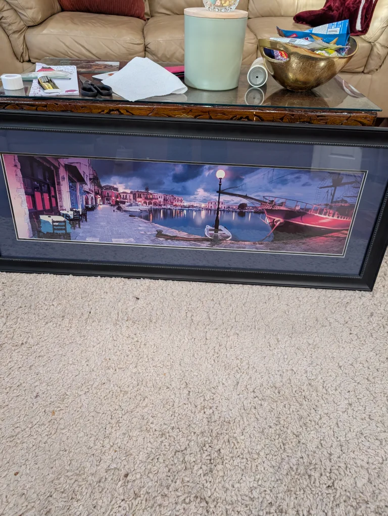 Framed Panoramic Print of Italy thumbnail