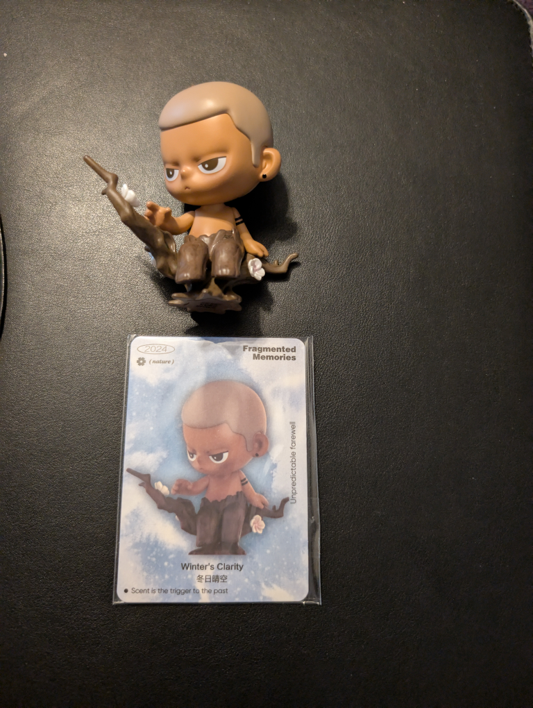 Pop Mart Kubo Breathing In series collectible figure Winter's - photo 3