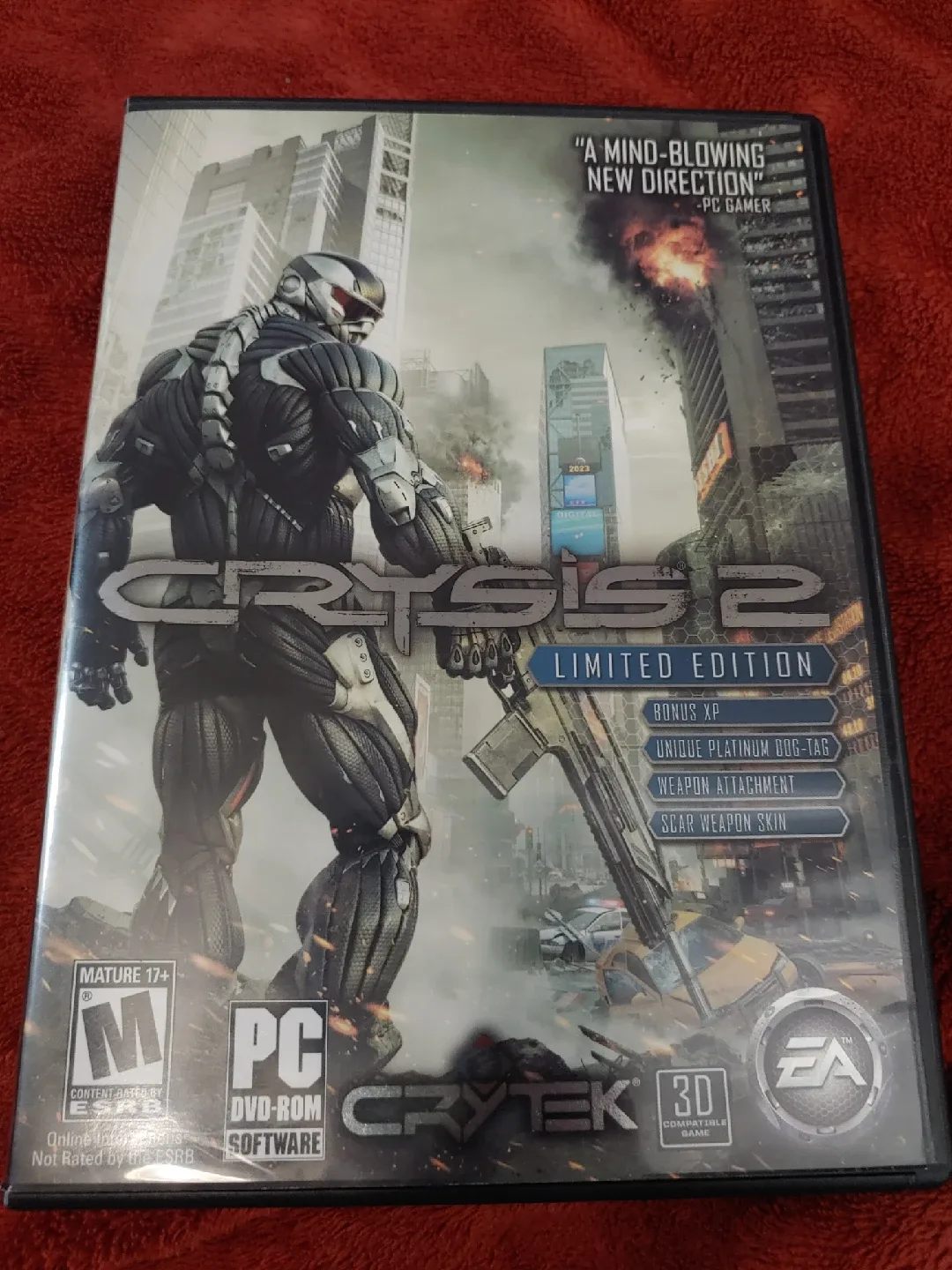 Crysis 2 Limited Edition PC/DVD Video Game thumbnail