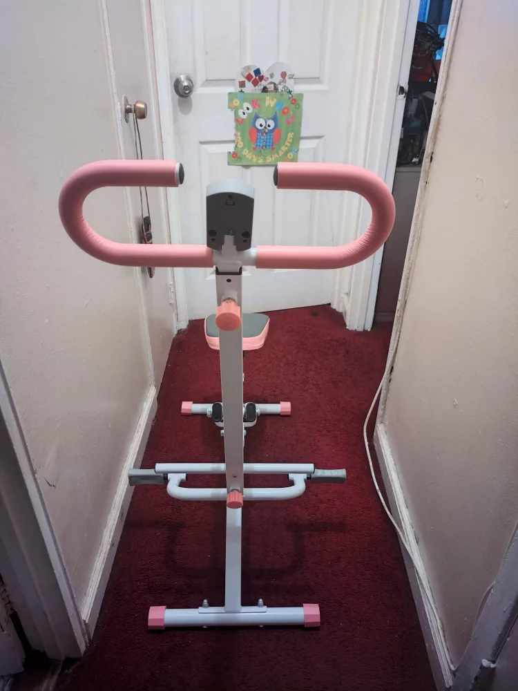 Row N Ride Trainer - Pink & White image indicator(2)