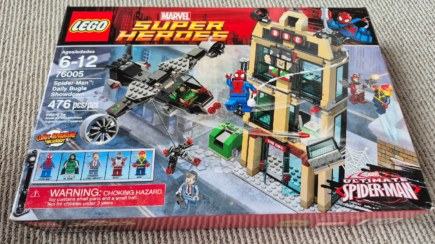 Beetle Daily Bugle Showdown Lego Spiderman Daily Bugle Showdown