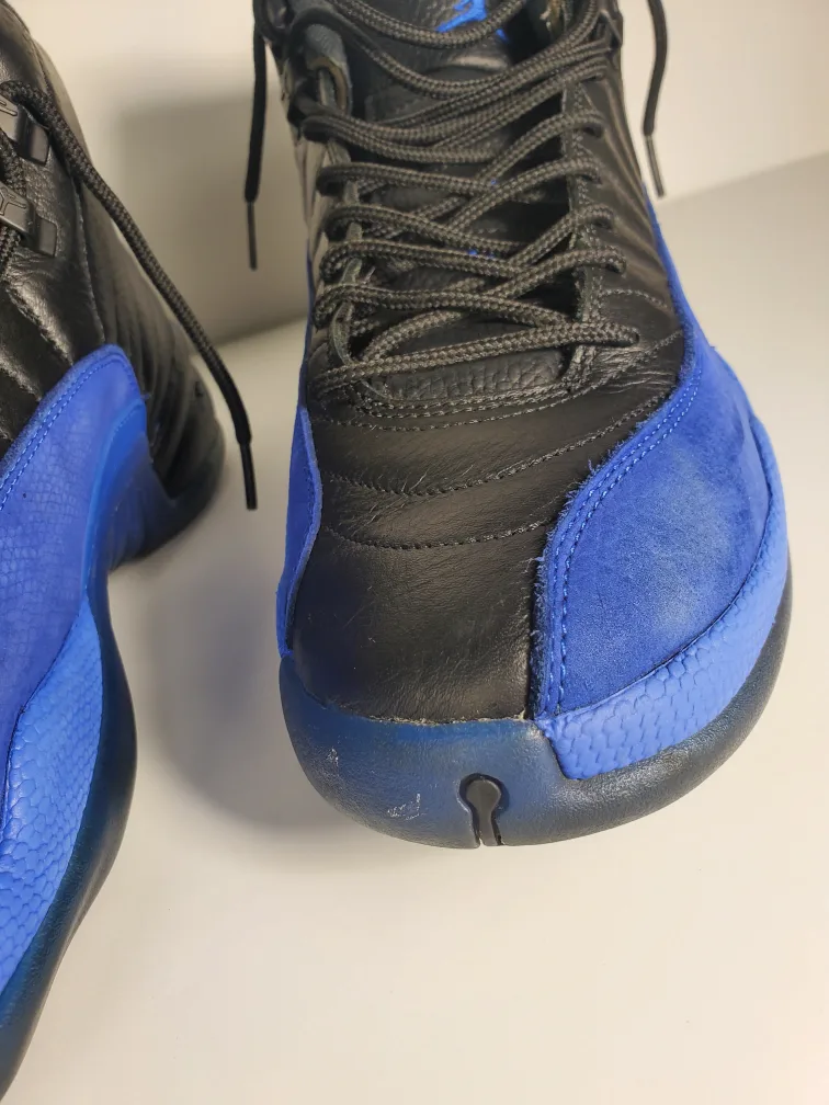 Men’s Jordan 12 Retro Black Game Royal 130690-014 Size 11.5 image indicator(2)