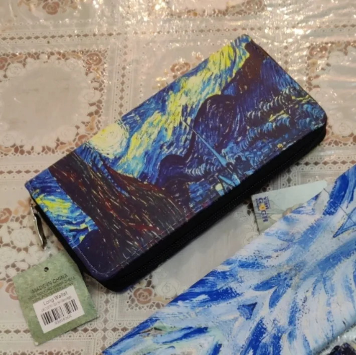 Van Gogh Art Long Wallet image indicator(2)