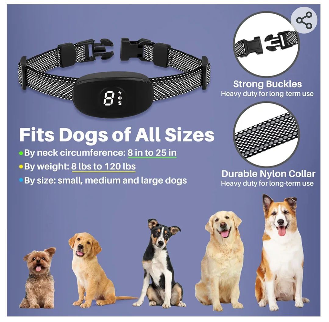 NEW!   LAKWAR Bark Collar