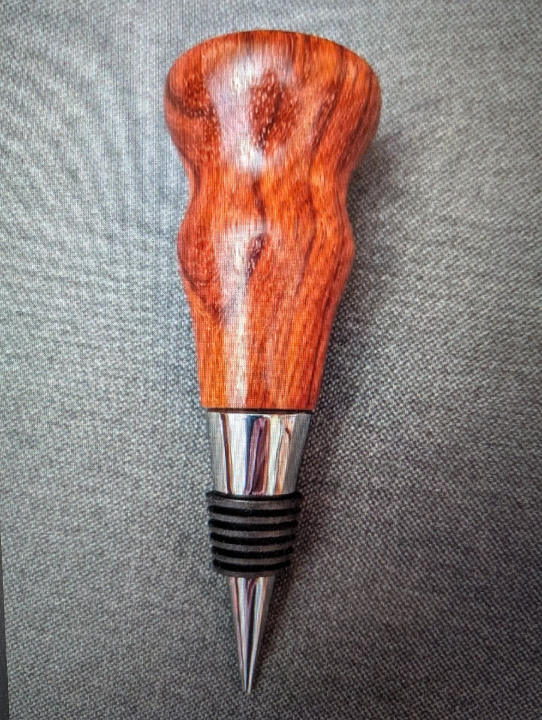 Handcrafted Wood Wine Bottle Stoppers - photo 3