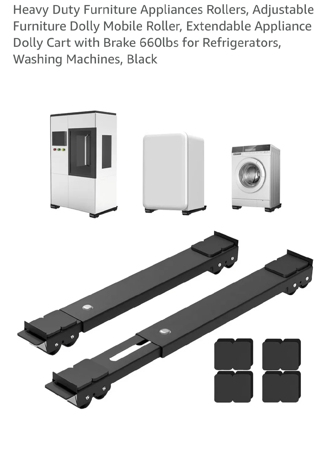 Heavy Duty Furniture Appliance Rollers