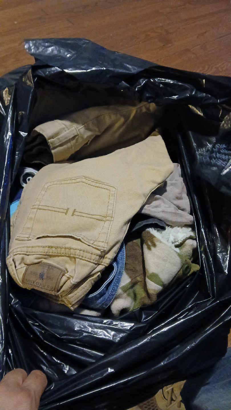 Bag of Boys Clothes