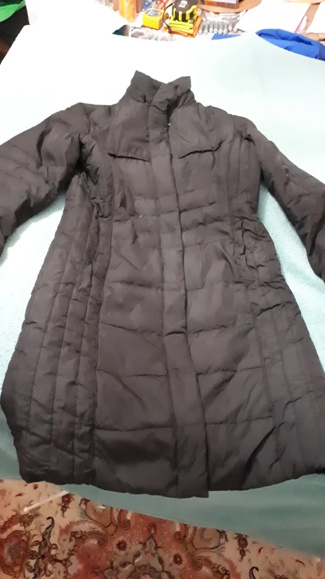 Weather Tamer Black Puffer Coat - Size S thumbnail