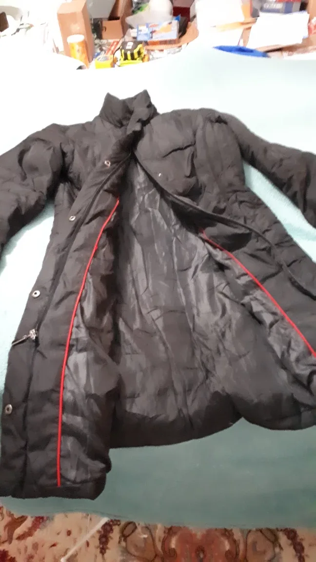 Weather Tamer Black Puffer Coat - Size S image indicator(2)