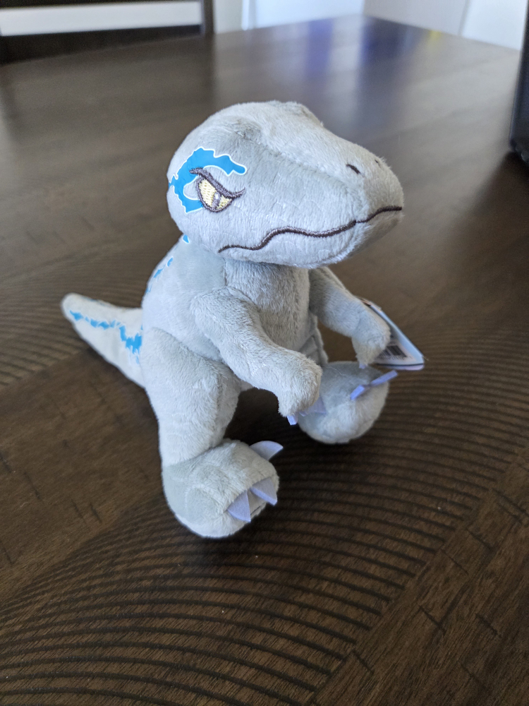 Jurassic World Blue Raptor Plush - New with Tags!