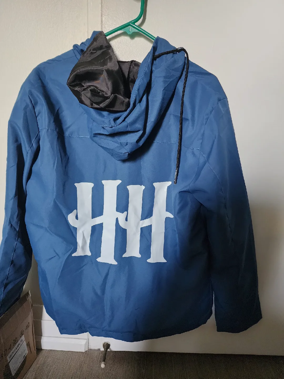 Brand new HH Blue Windbreaker Jacket image indicator(2)