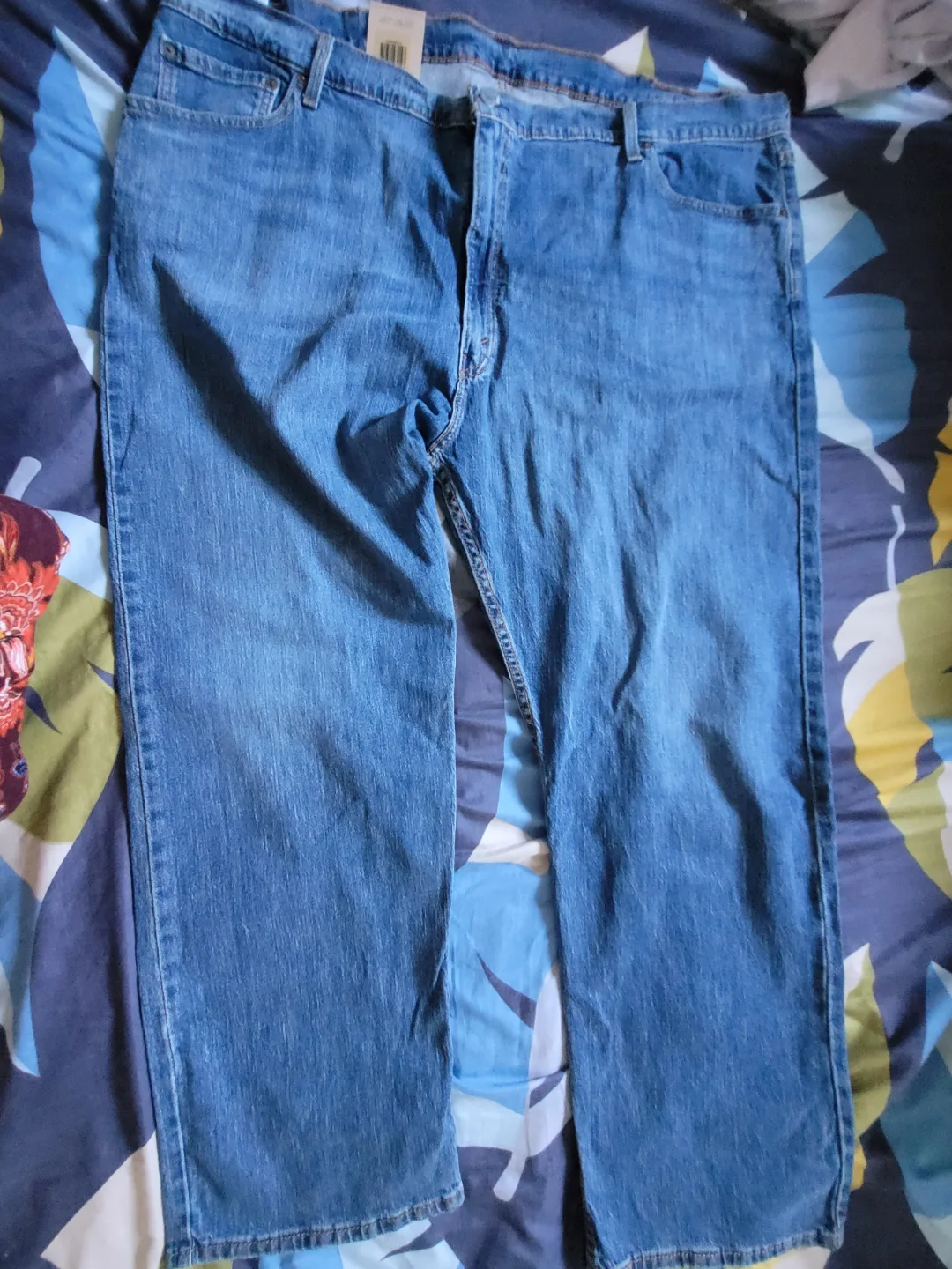 Levi's 505 Regular Fit Jeans, 48x30 - New with Tags! thumbnail