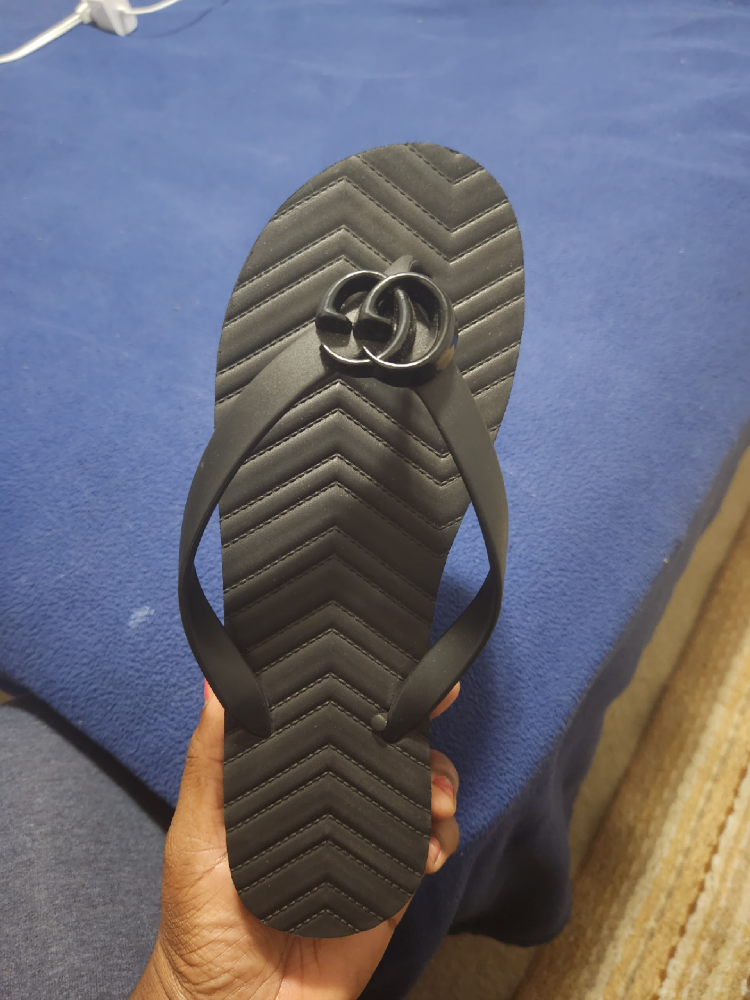 Gucci GG Thong Sandals - Size Unknown - photo 2