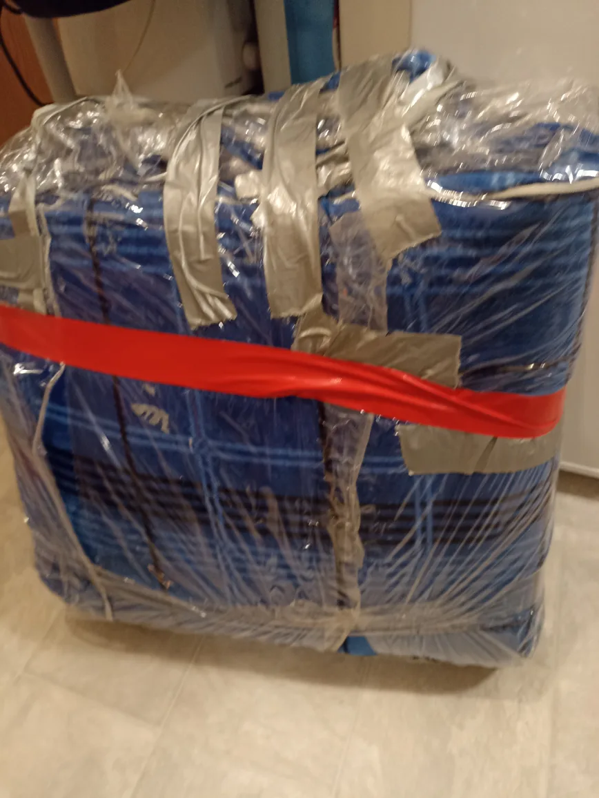 Blue Patterned Mattress