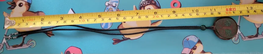 🥕 Tree of Life Wood & Malachite Necklace image indicator(4)