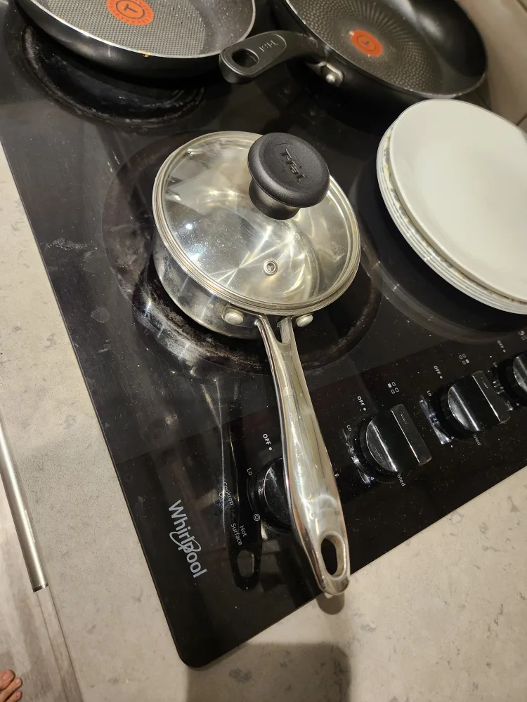 T-fal Stainless Steel Saucepan with Lid (small) thumbnail