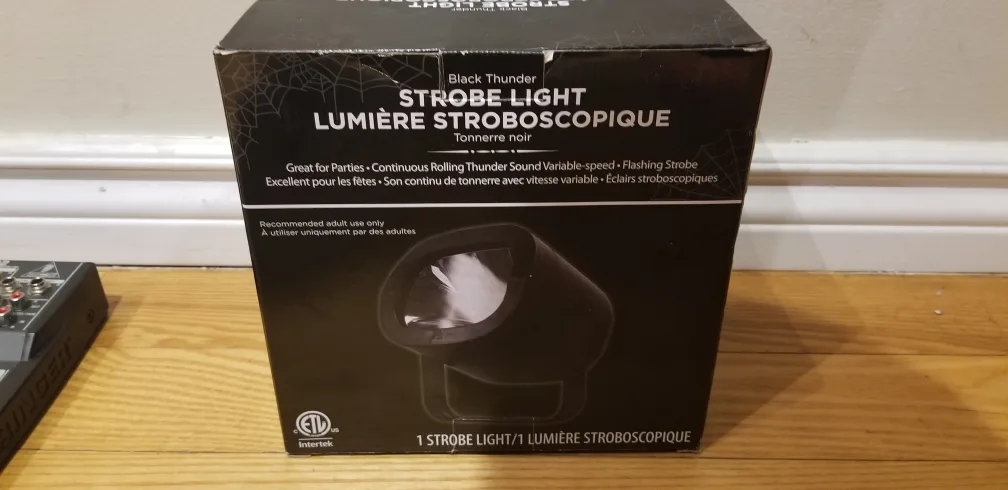 Black Thunder Strobe Light image indicator(4)