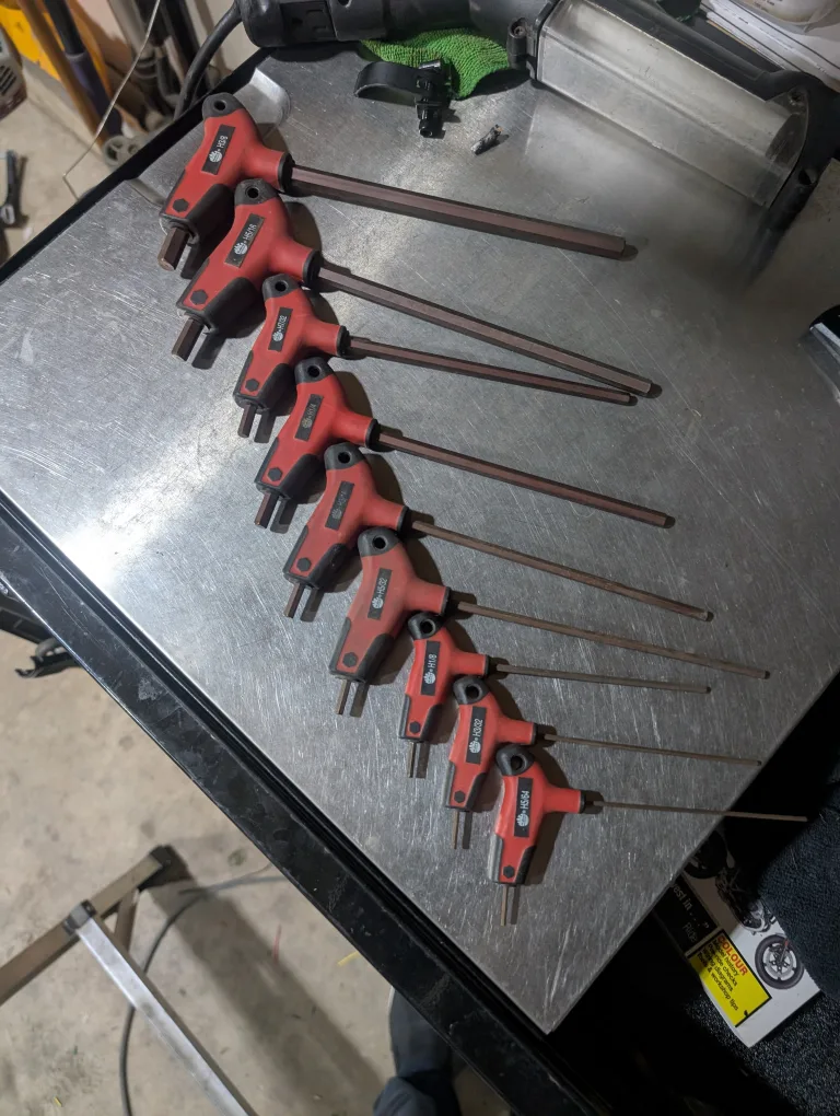 Mac Tools Hex T-Handle Standard Wrench Set