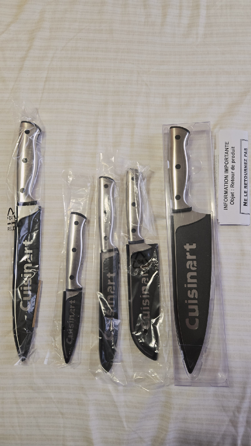 Cuisinart 10-Piece Knife Set (includes blade guard)- NEW - photo 4