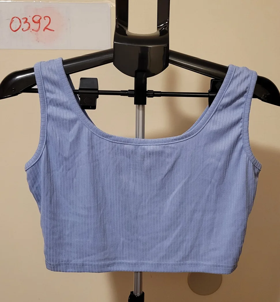 Light Blue Crop Top, XL (0392) image indicator(2)