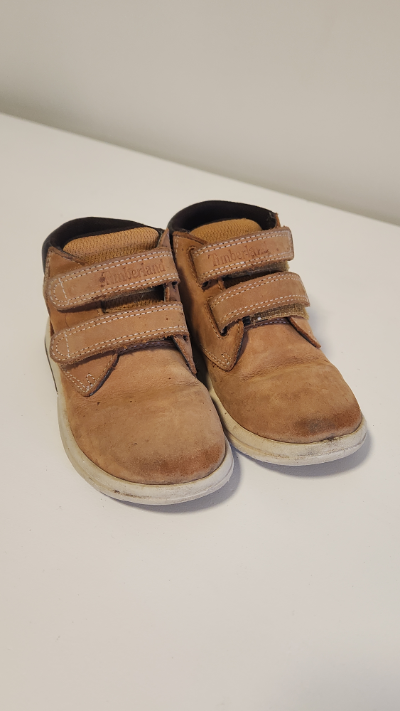 Timberland Kids' Brown Leather Ankle Boots size 9