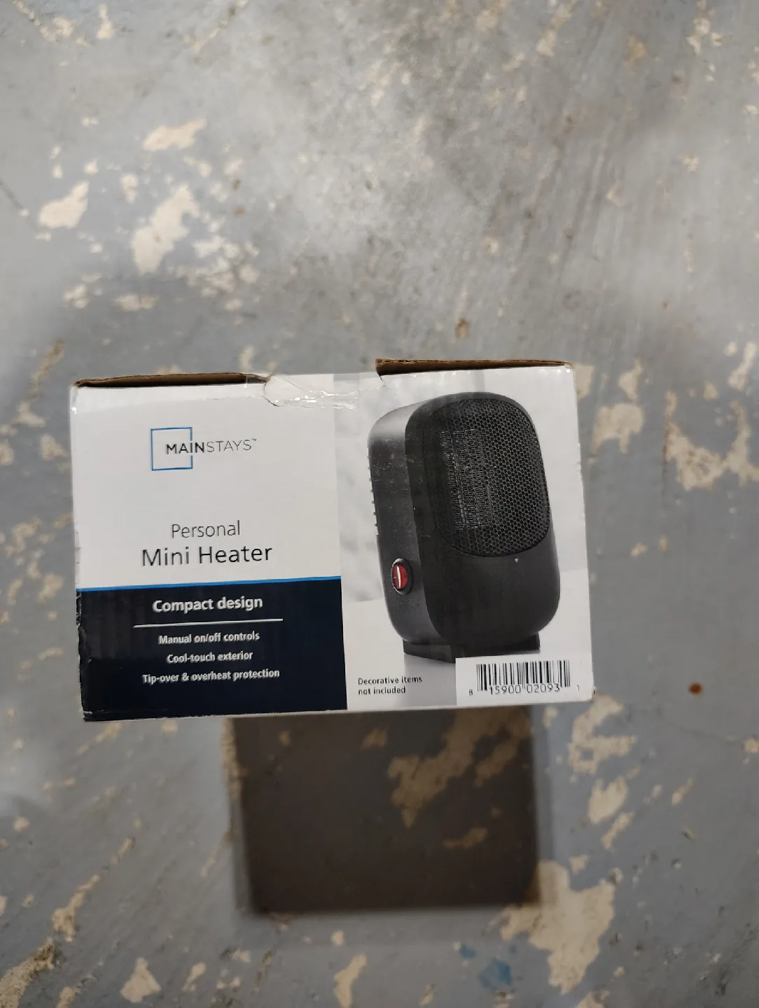 Mainstays Personal Mini Heater - Compact Design image indicator(6)