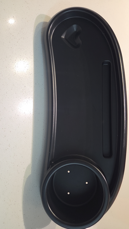 3 in 1 Upgraded Stroller Tray - Black - photo 3