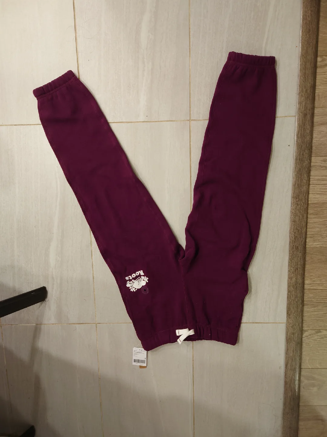 Roots Original Sweatpants - Maroon image indicator(2)
