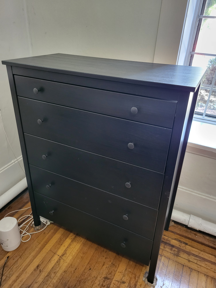 IKEA Koppang 5-Drawer Chest, Black-Brown - photo 2