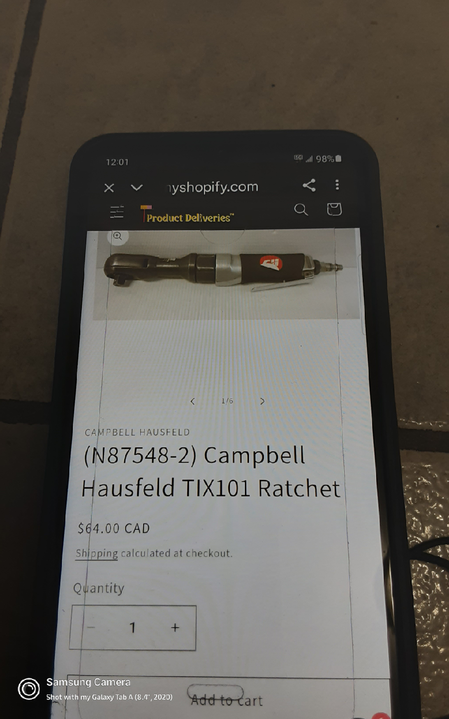 (N87548-2) CAMPBELL HAUSFELD TIX102 RATCHET - photo 4
