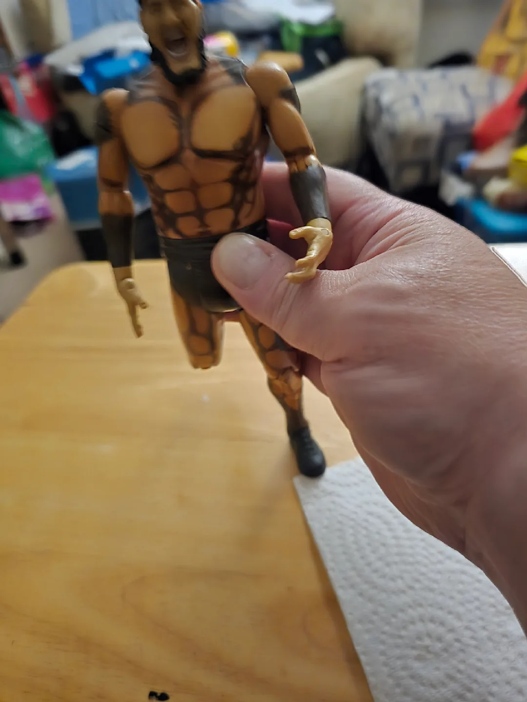 WWE Action Figure Great Gonzalez image indicator(2)