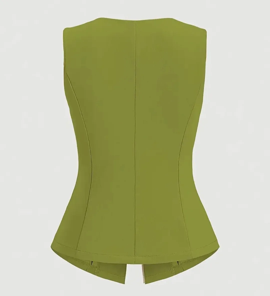 Brand New Green Sleeveless Vest - Size S image indicator(3)