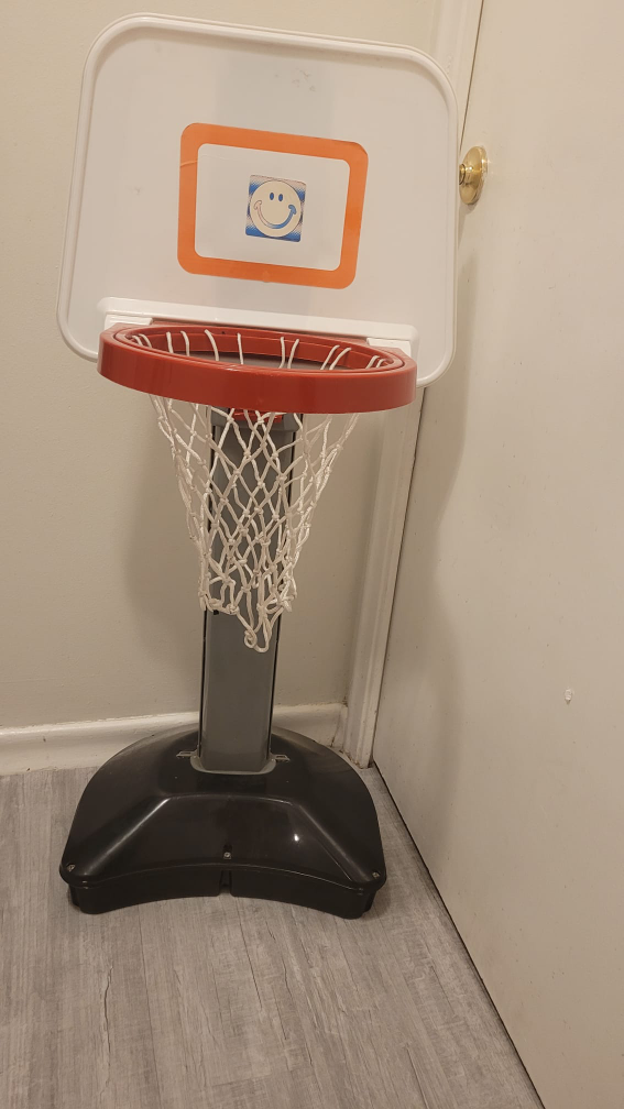 Kids Basketball Hoop & Spalding NBA Ball