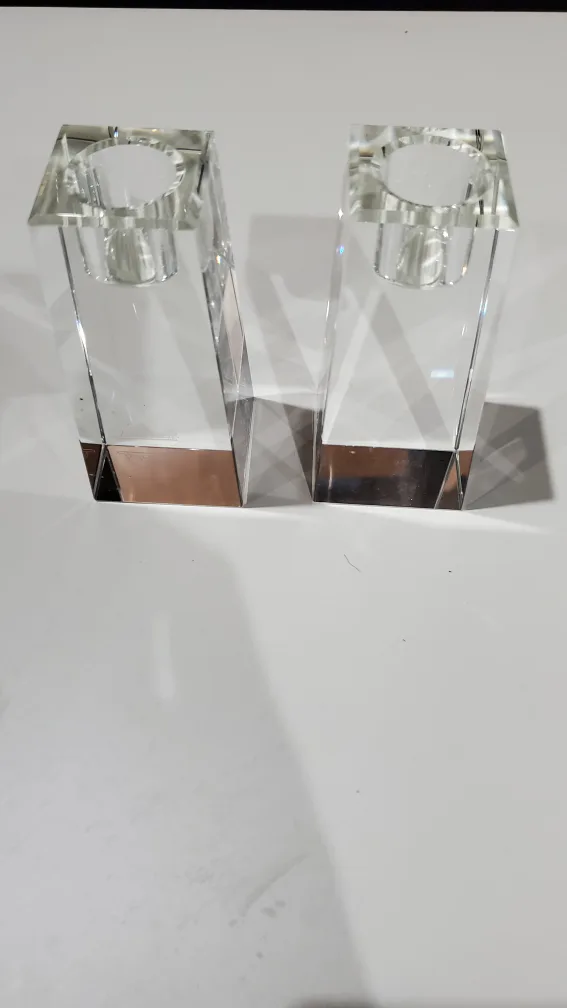 Rosenthal Crystal Candlestick Set of 2 image indicator(5)