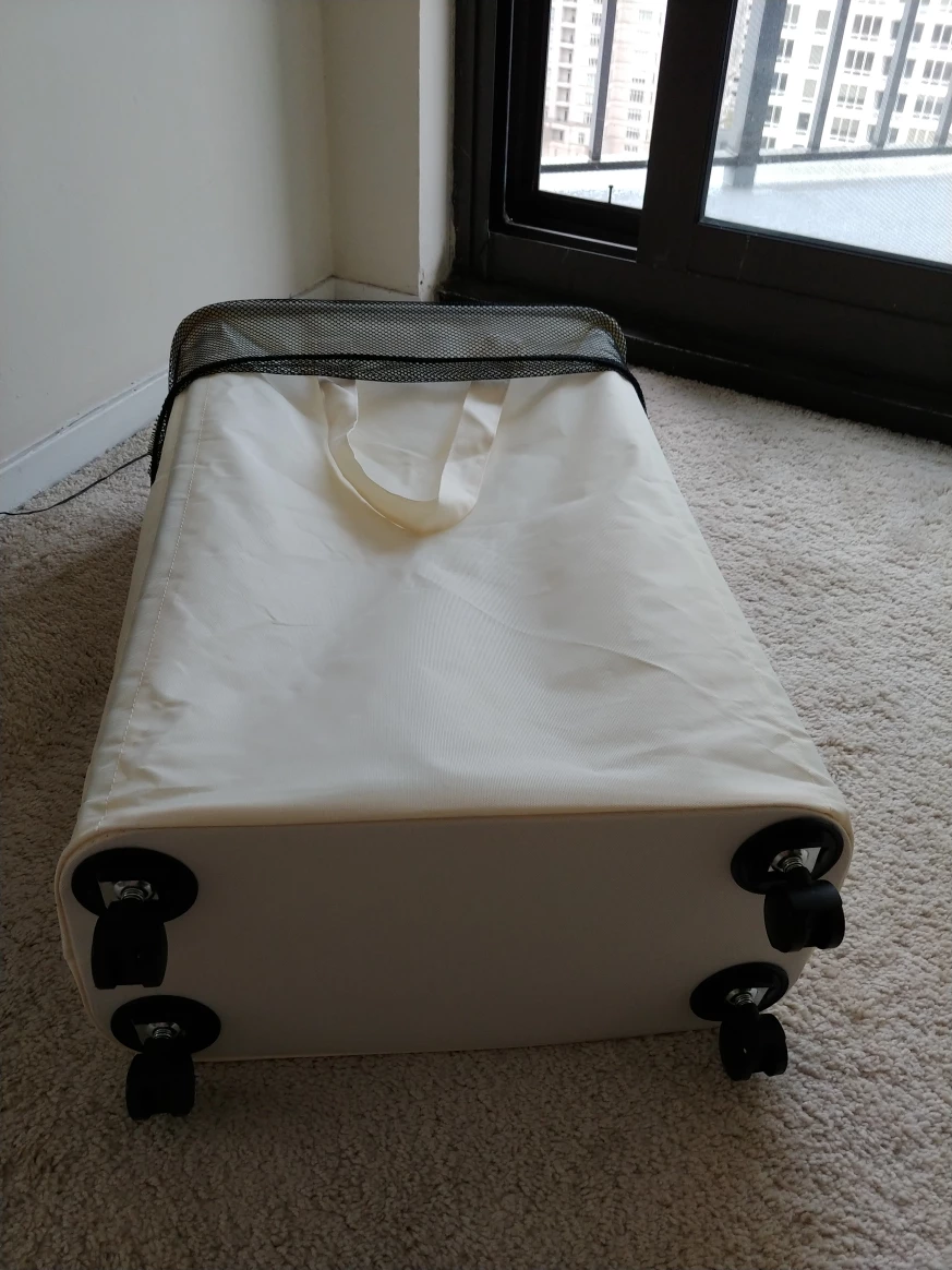 Rolling Laundry Basket Hamper 🥕 - photo 2