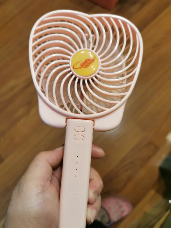 Pink Portable Handheld Fan thumbnail