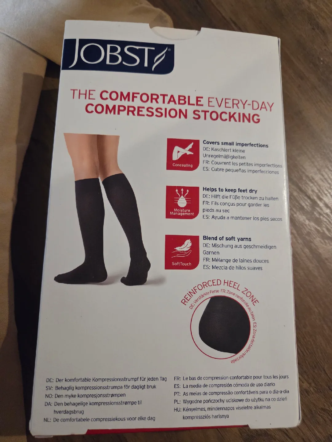 Jobst Beige Compression Stockings, Medium - 2 pairs image indicator(2)