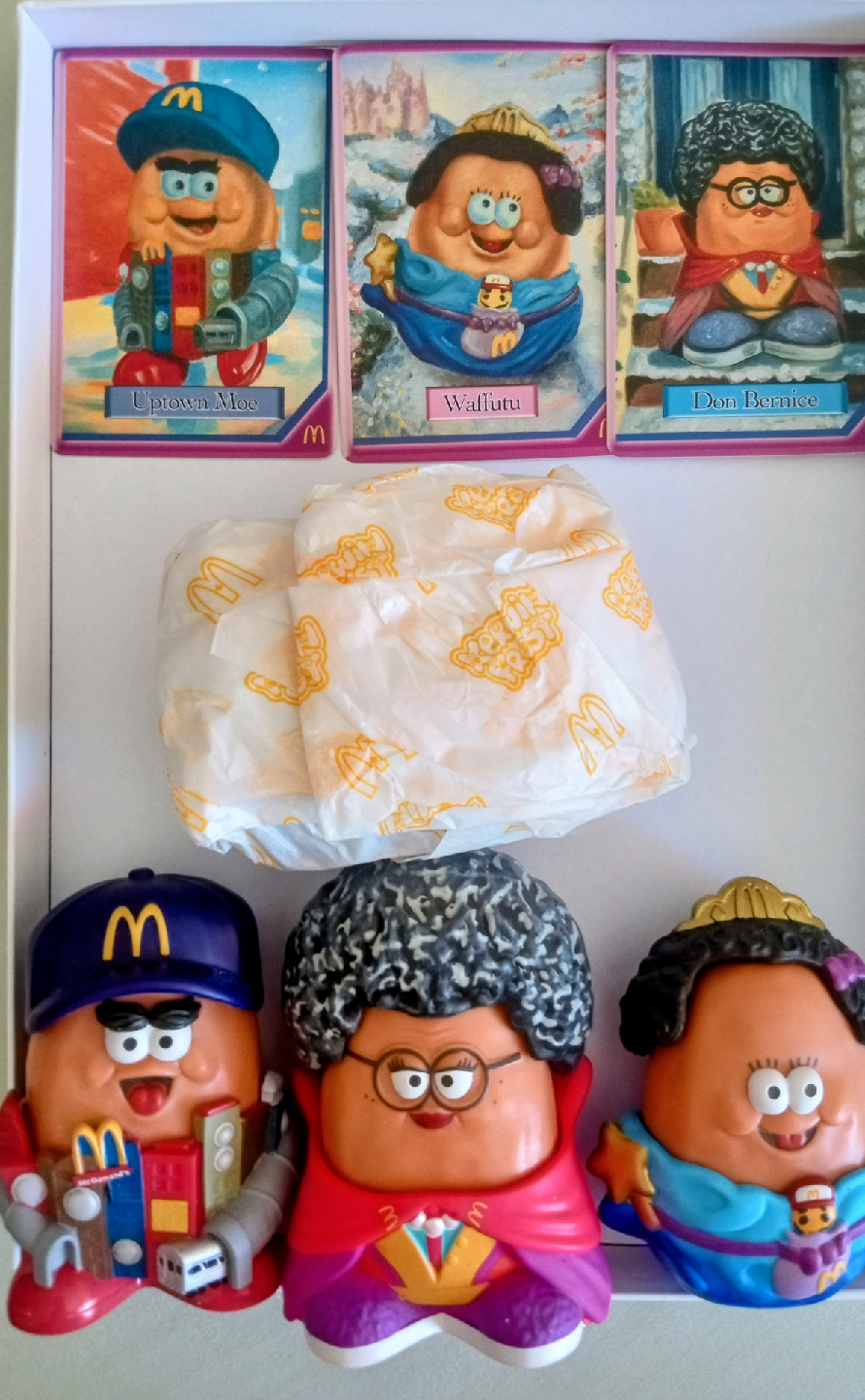 4 McDonald's McNugget Buddies Toys - photo 2