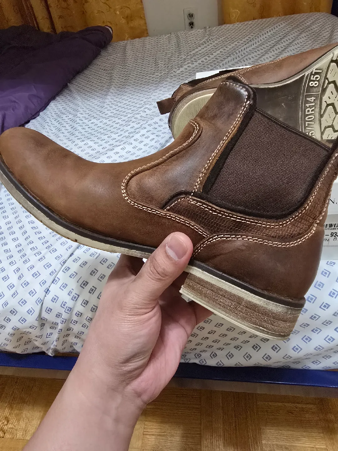 Steve Madden Nockdown Brown Boots - Size 8.5 image indicator(5)