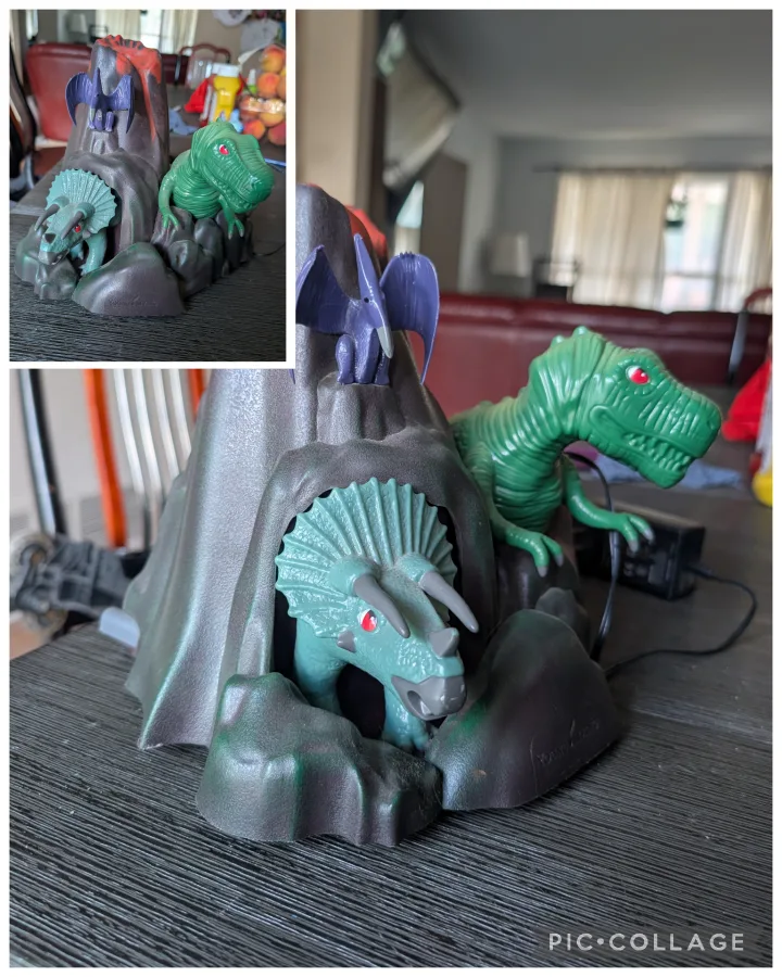 Dino Volcano Diffuser with Dinosaurs thumbnail