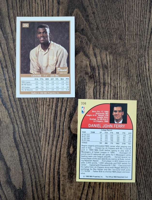 1990 Basketball Cards image indicator(2)