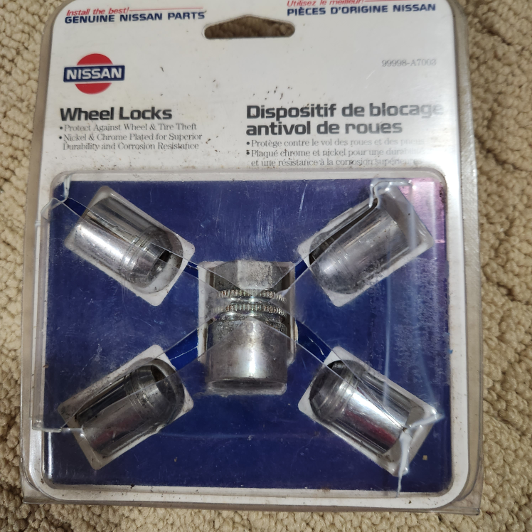 Nissan Wheel Locks 99998-A7003